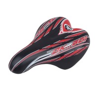 Сідло велосипедне Selle Monte Grappa Junior OK-GO, чорно-червоне