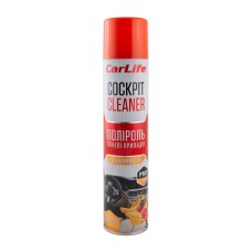 Поліроль для панелі приладів CarLife Cockpit Cleaner Мультифрукт, 320мл