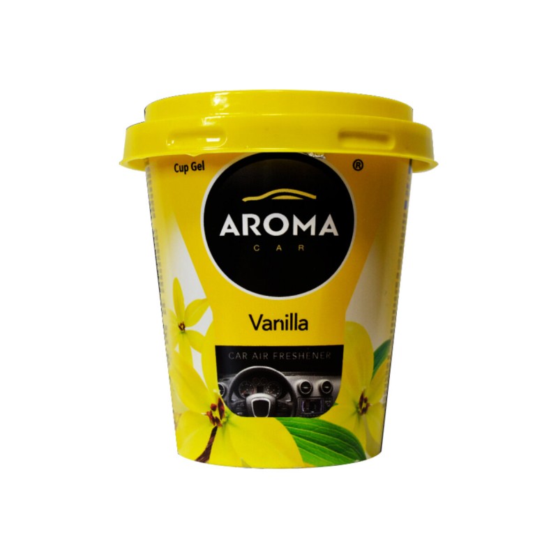 Ароматизатор Aroma Car CUP Gel Green Tea Vanilla гелевий 130g