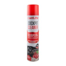 Поліроль для панелі приладів CarLife Cockpit Cleaner Вишня, 320мл