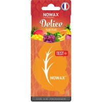 Ароматизатор повітря целюлозний Nowax серія Delice - Tutti Frutti