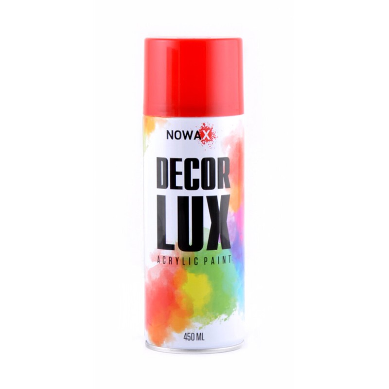 Фарба акрилова Nowax Spray 450мл рубіново-червоний (RUBY RED/RAL3003)