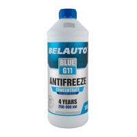 Антифриз BELAUTO BLUE G11 (синій, концентрат) 1,5л