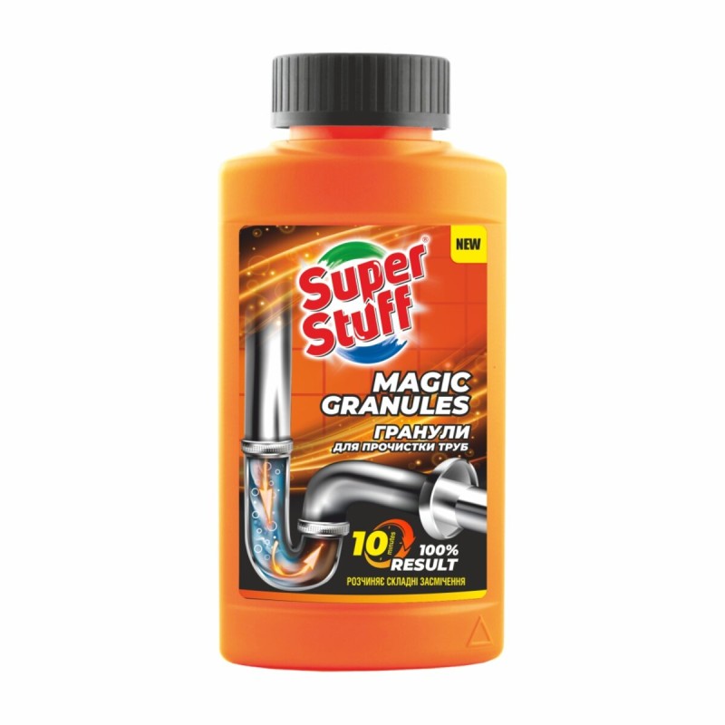 Гранули для прочистки труб Super Stuff Magic Granules, 200мл