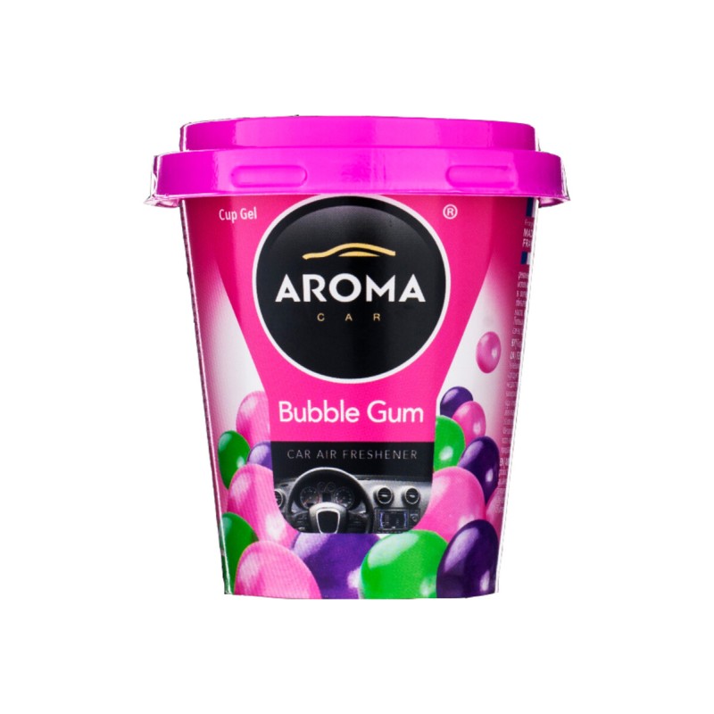 Ароматизатор Aroma Car CUP Gel Bubble Gum гелевий 130g