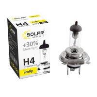Галогенова лампа Solar H4 24V 100/90W P43t-38 Starlight +30% Галогенова лампа Solar H4 24V 100/90W P43t-38 Starlight +30%