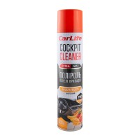Поліроль для панелі приладів CarLife Cockpit Cleaner EXTRA MAT Мультифрукт, 320мл