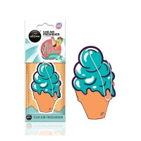 Ароматизатор Aroma Car Cellulose SWEETS - Ice Cream Blue сухий