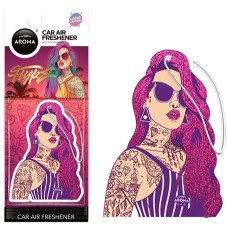 Ароматизатор Aroma Car Cellulose HYPE GIRL - Pink Hair сухий