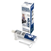 Герметик високотемпературний Molder сірий 100% силіконовий без запаху (85г + 343⁰C)