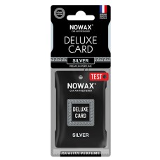 Ароматизатор Nowax Delux Card Silver, 6g сухий