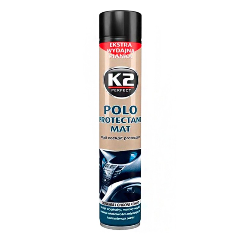 Поліроль для пластику K2 Polo Protectant зелений чай 750мл