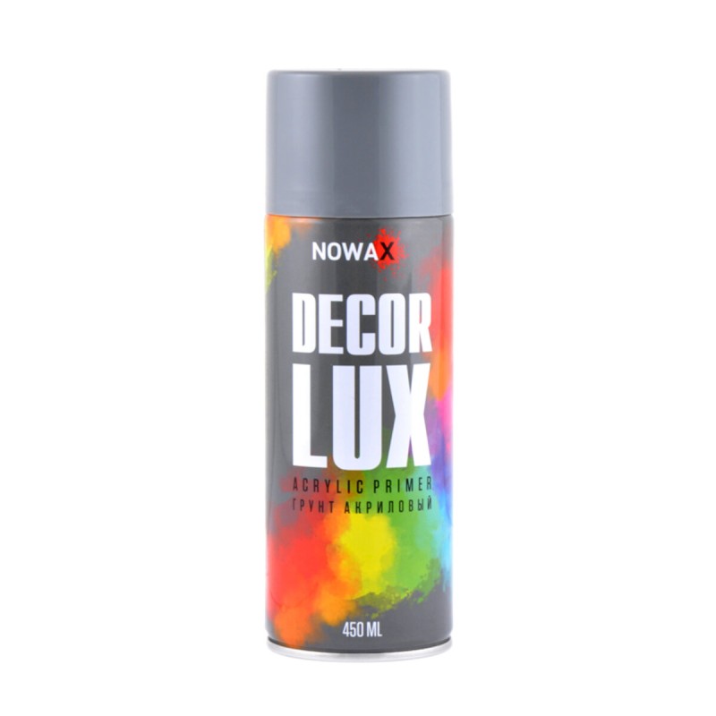 Грунтівка акрилова Nowax Spray 450мл сірий (SLATE GREY/RAL7015)