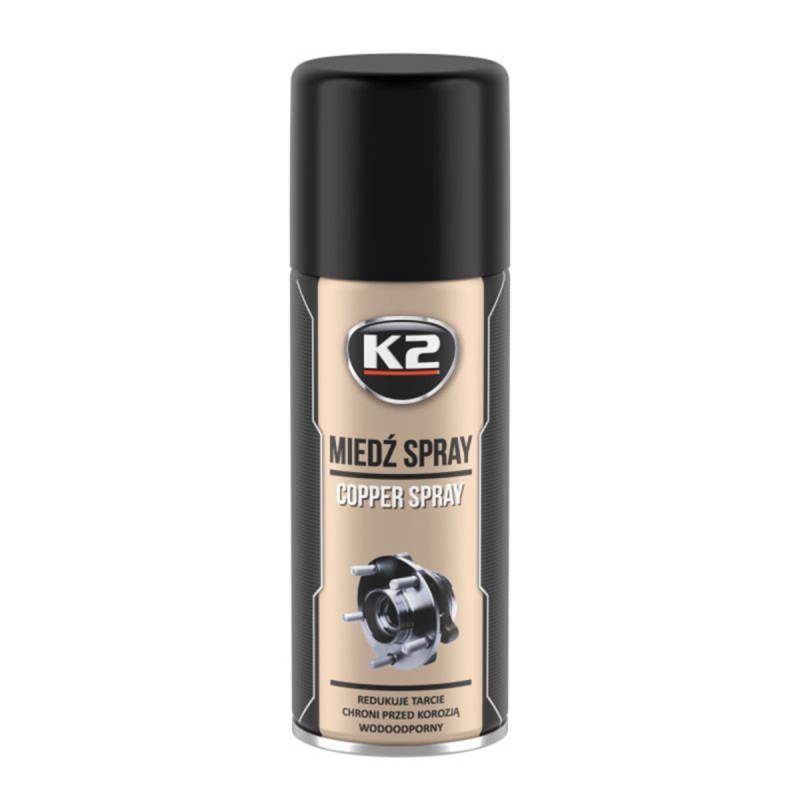Змазка універсальна K2 PRO Copper Spray рідка мідна коричнева аерозоль 400мл
