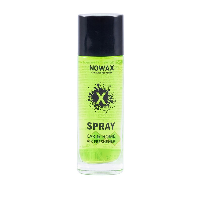 Ароматизатор Nowax X Spray Green apple, 50ml у вигляді спрею