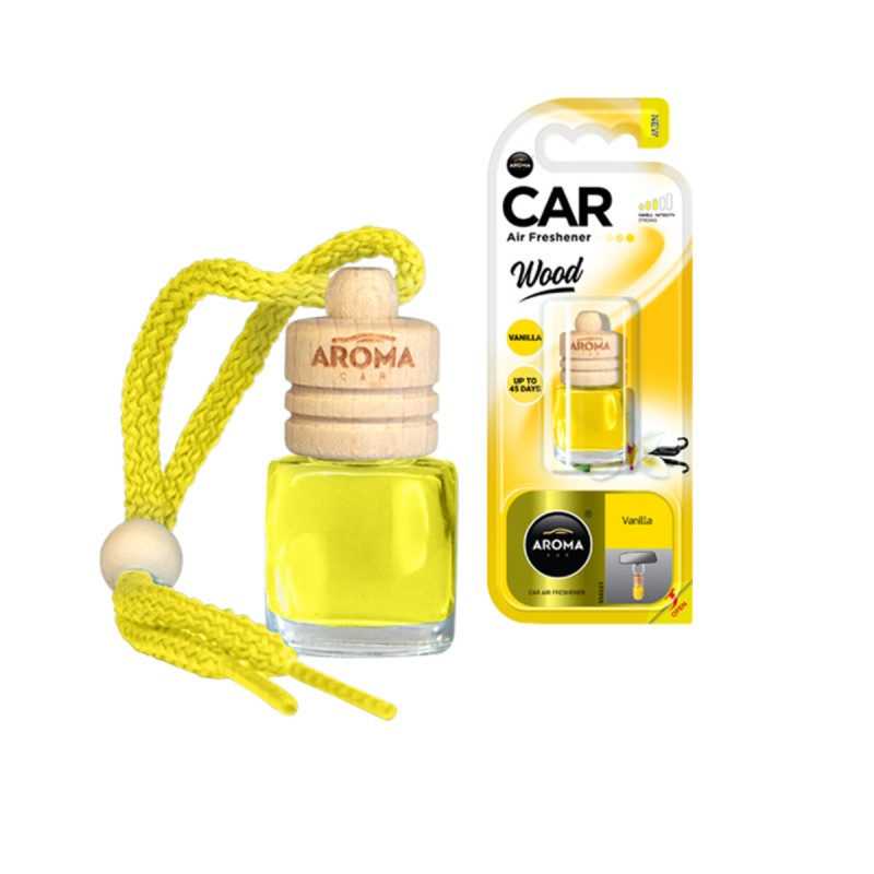 Ароматизатор Aroma Car Wood Vanilla, 6ml рідкий