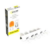 Лампа розжарювання Solar W21/5W 12V W3x16d, 10шт Лампа розжарювання Solar W21/5W 12V W3x16d, 10шт