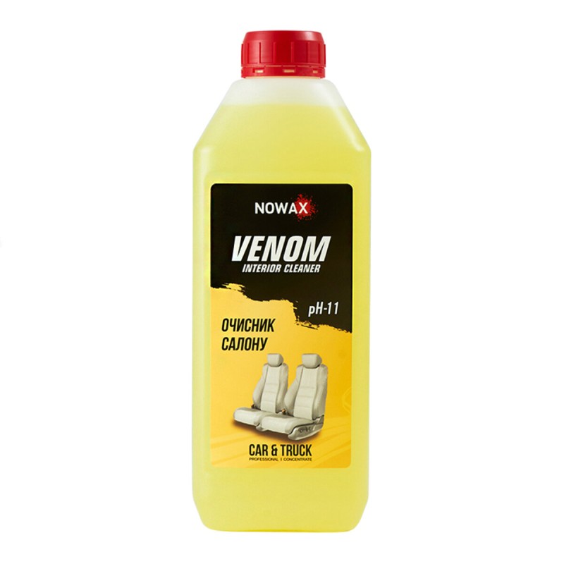 Очищувач салону Nowax Venom Interior Cleaner концентрат 1:10, 1л