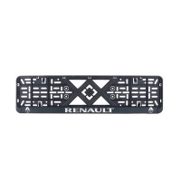 Рамка Bi-Plast під номер об'ємна RENAULT