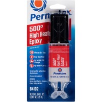 Термостійкий епоксидний клей Permatex High Heat Epoxy 260°, 25мл