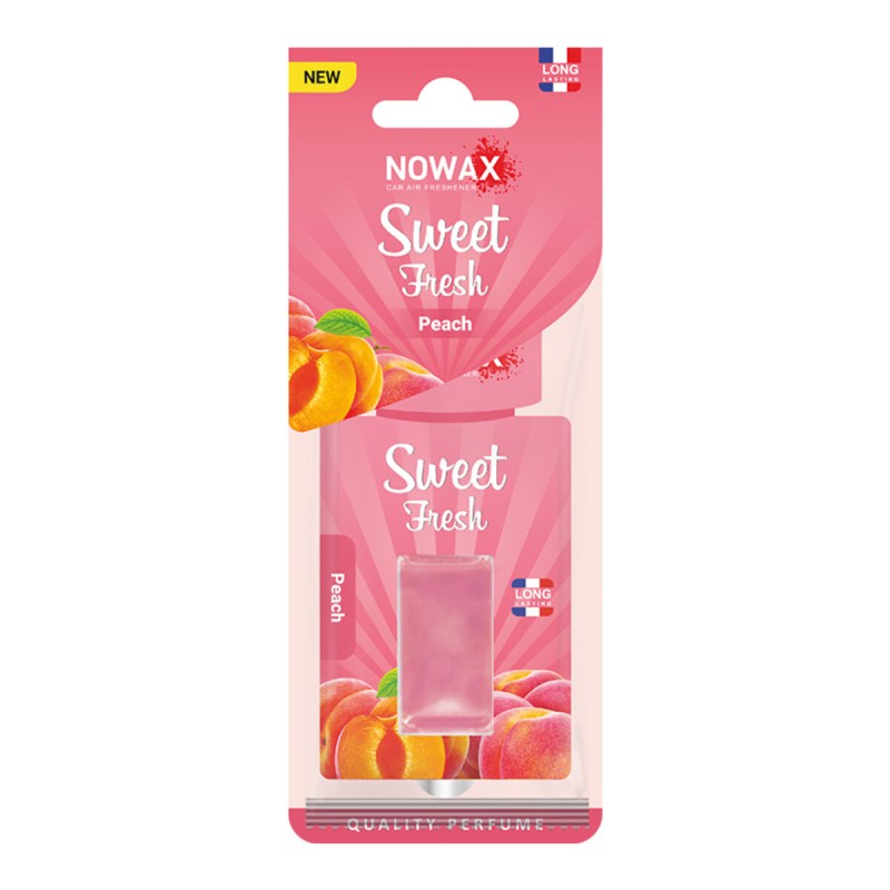 Ароматизатор мембранний Nowax Sweet Fresh - Peach