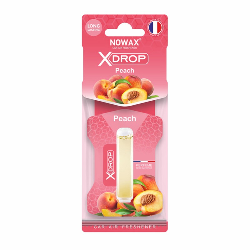 Ароматизатор целюлозний з капсулою Nowax серія X Drop - Peach
