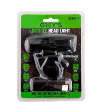 Ліхтарик на велосипед Grey's LED 1xCree XP-G 400lm 1400mAh microUSB