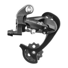 Задній перемикач MicroSHIFT 8s, коротка лапка, зірка 11, 12T-36T, ємність 39Т