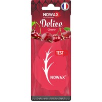 Ароматизатор повітря целюлозний Nowax серія Delice - Cherry