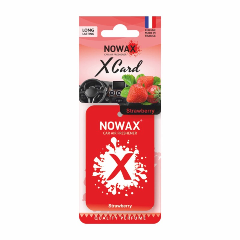 Ароматизатор Nowax X Card Strawbarry сухий