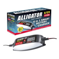 Зарядний пристрій АКБ Alligator 6/12V, 4А AC812