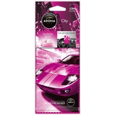 Ароматизатор Aroma Car City Card Bubble Gum сухий