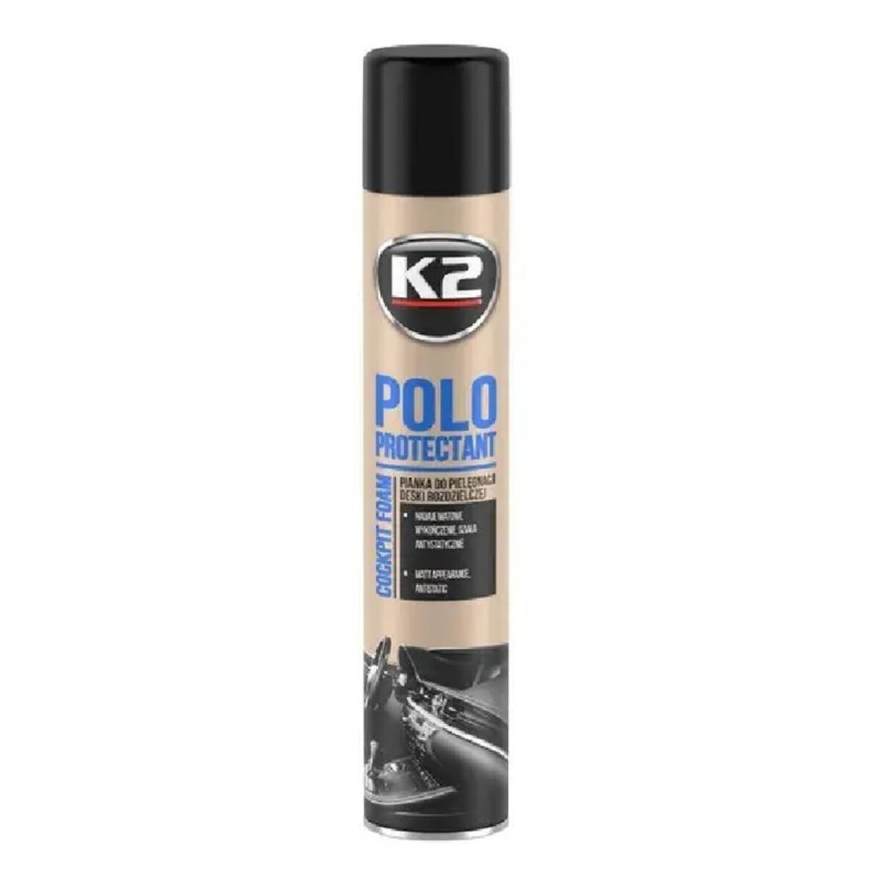 Поліроль для панелі приладів (аерозоль) K2 PROTECTANT, 750мл