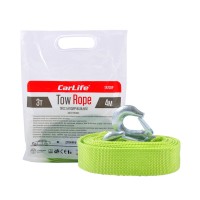 Буксирувальний трос CarLife 3т, 4м TR708/P Буксирувальний трос CarLife 3т, 4м TR708/P