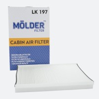 Фільтр салону Molder Filter LK 197 (WP9330, LA307, CU3569)