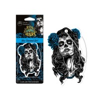 Ароматизатор Aroma Car Cellulose Dia De Los Muertos - Blue Diamond Girl сухий