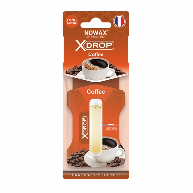 Ароматизатор целюлозний з капсулою Nowax серія X Drop - Coffee