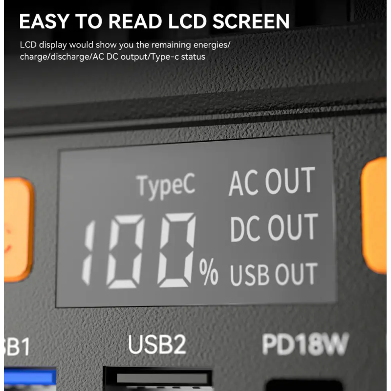 Зарядна станція FlashFish A-201 Power Station 200W (48000 mAh)