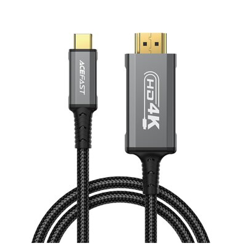 Кабель ACEFAST C1-10 USB-C to HDTV aluminum alloy connectors HD video cable Black (6974316283362)