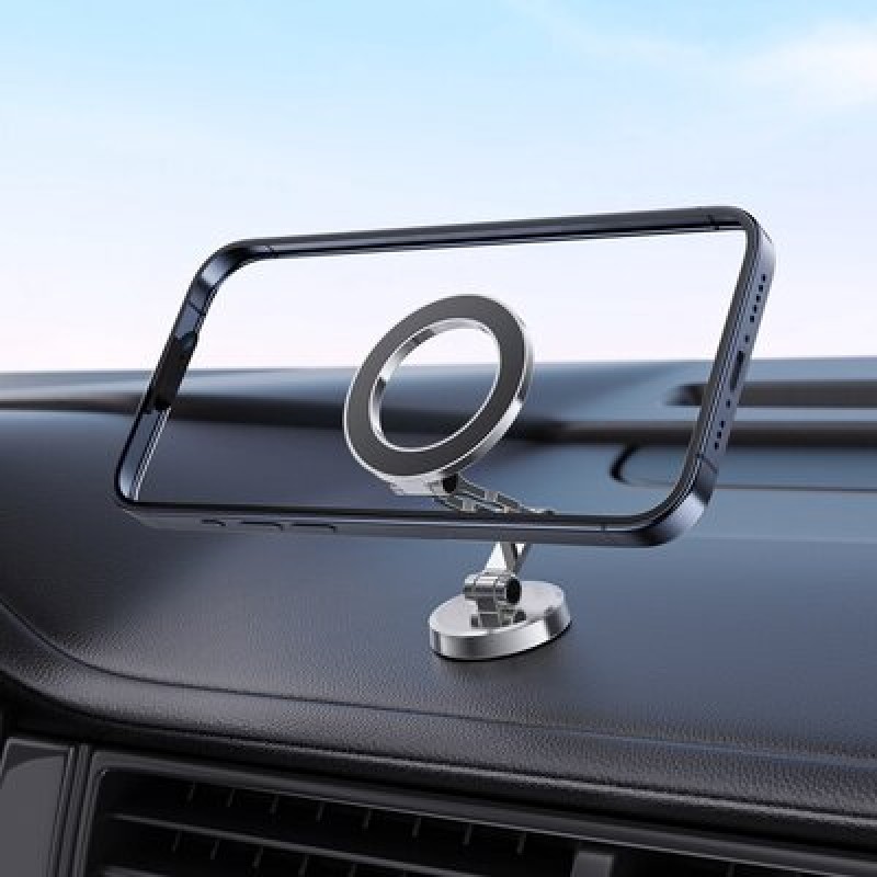 Тримач для мобiльного ACEFAST D20 magnetic folding holder Metal Gray (6974316282822)