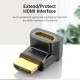 АДАПТЕР VENTION HDMI 270 DEGREE MALE TO FEMALE ADAPTER BLACK (AINB0)