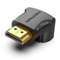 Адаптер Vention HDMI 270 degree male to female adapter black (AINB0)