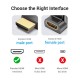 АДАПТЕР VENTION HDMI 270 DEGREE MALE TO FEMALE ADAPTER BLACK (AINB0)