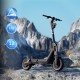 Електросамокат OKAI ES800 Panther Off-Road Black 12", 1500(3000)W, Dual Motor, 19,2Ah, 50km, 60kmh, 35%, NFC, App, 43kg (ES800-B)