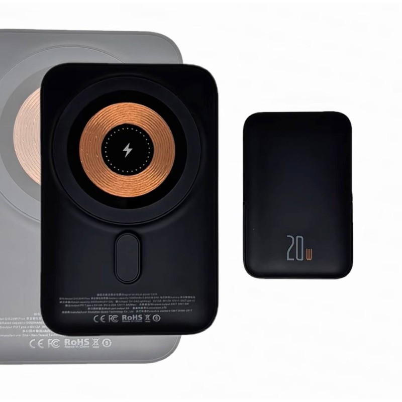 Повербанк Q15 10000 mAh 20W (MagSafe) - Темно-синій