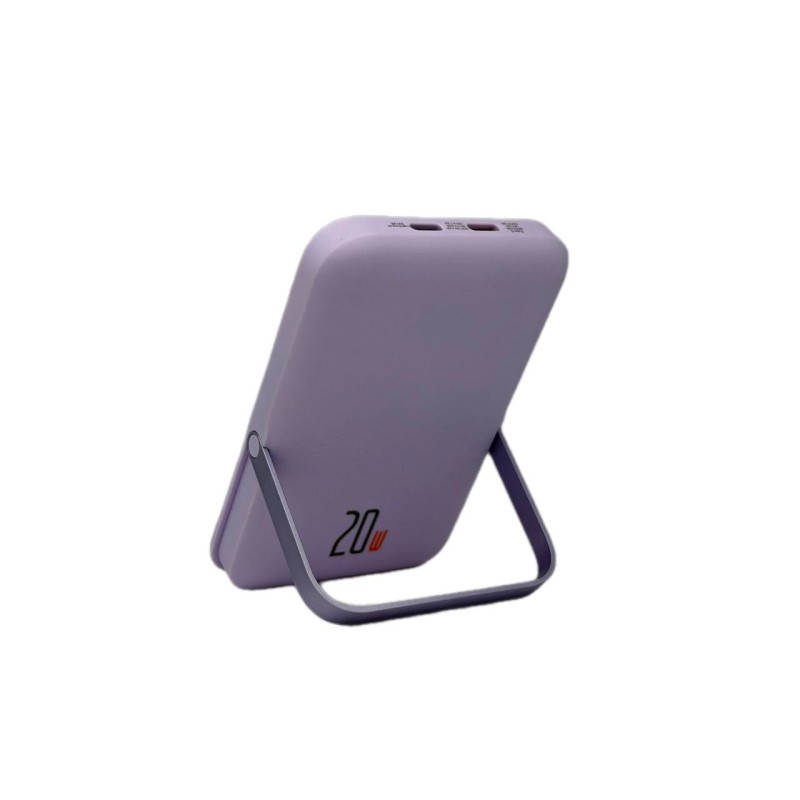 Повербанк Q15 10000 mAh 20W (MagSafe) - Фіолетовий