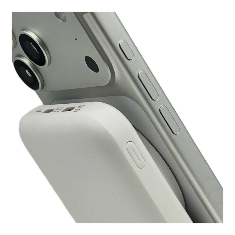 Повербанк Q15 10000 mAh 20W (MagSafe) - Білий