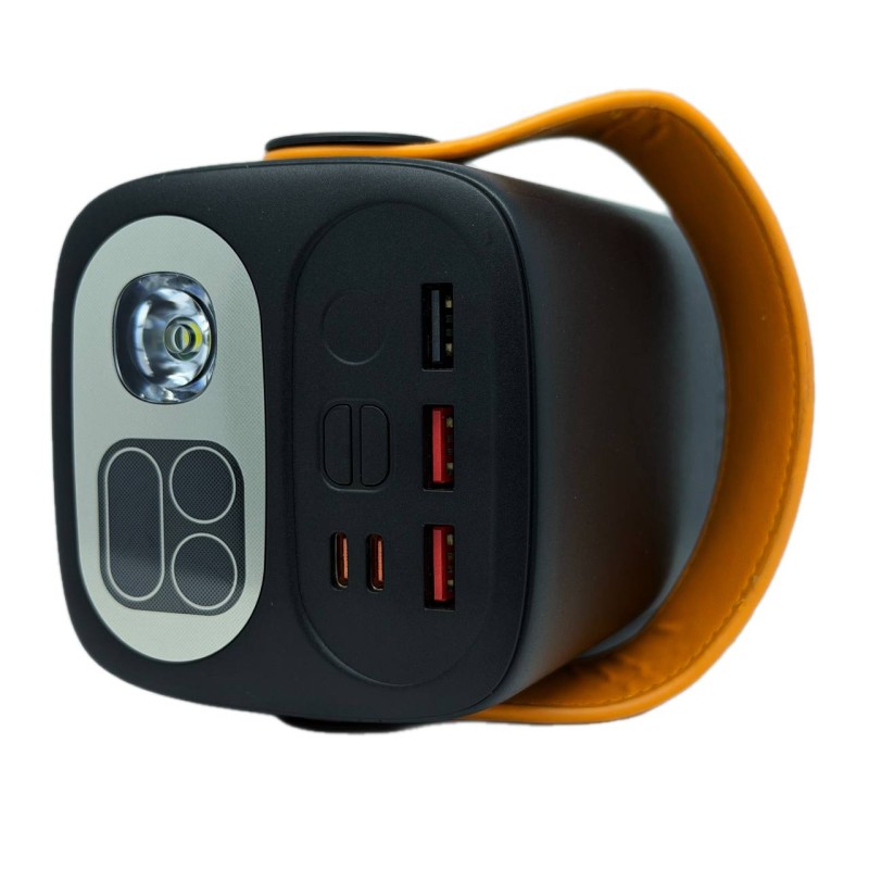 Повербанк C60 для ноутбука 60000 mAh 100W - Чорний