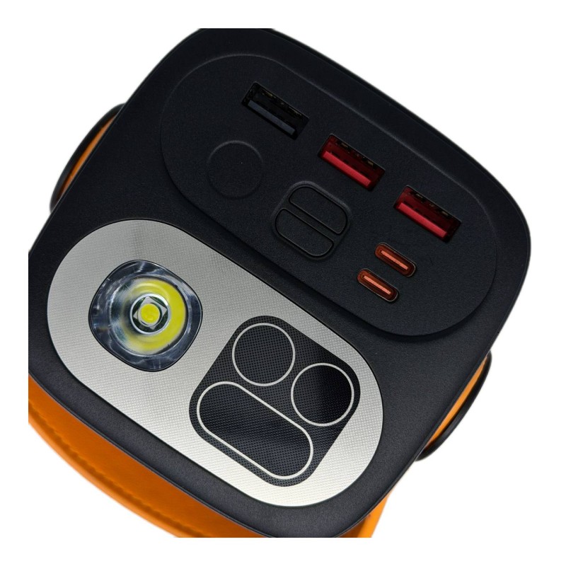 Повербанк C60 для ноутбука 60000 mAh 100W - Чорний