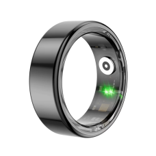 Смарт-кільце Smart Ring з Bluetooth підключенням до телефону - чорне розмір 9